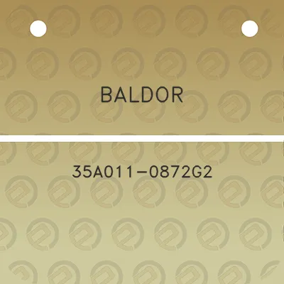 baldor-35a011-0872g2