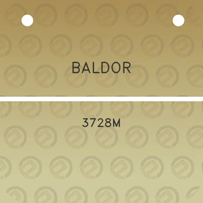 baldor-3728m