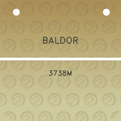 baldor-3738m