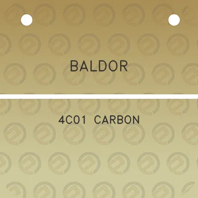 baldor-4c01-carbon