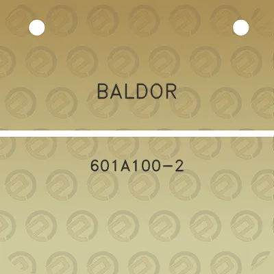 baldor-601a100-2