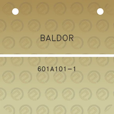 baldor-601a101-1