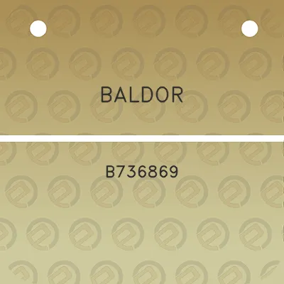 baldor-b736869