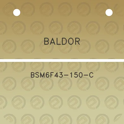 baldor-bsm6f43-150-c