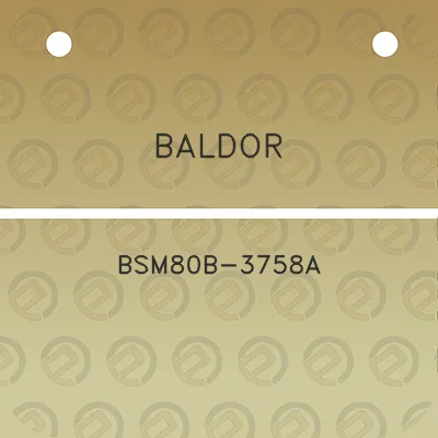 baldor-bsm80b-3758a