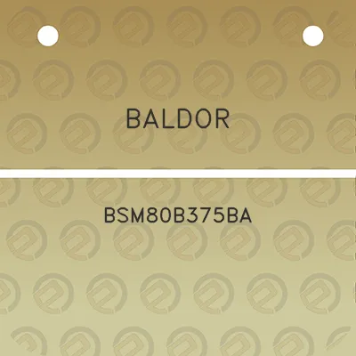 baldor-bsm80b375ba