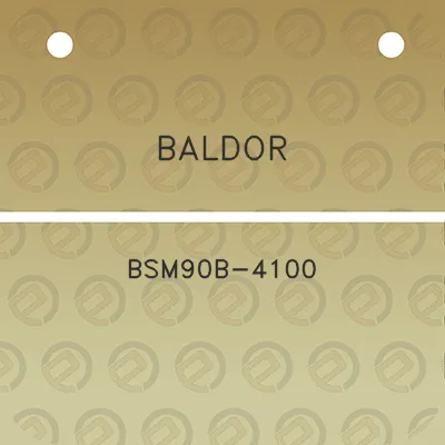 baldor-bsm90b-4100