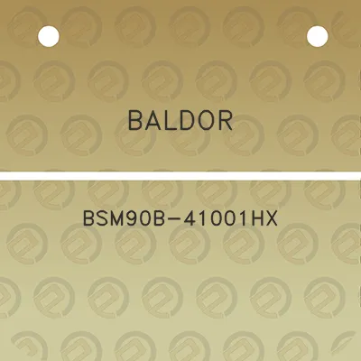 baldor-bsm90b-41001hx