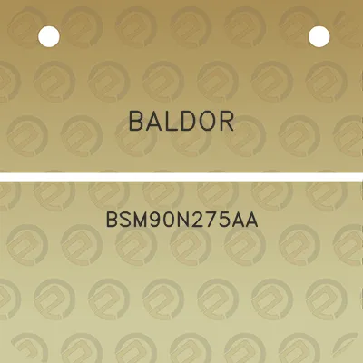 baldor-bsm90n275aa