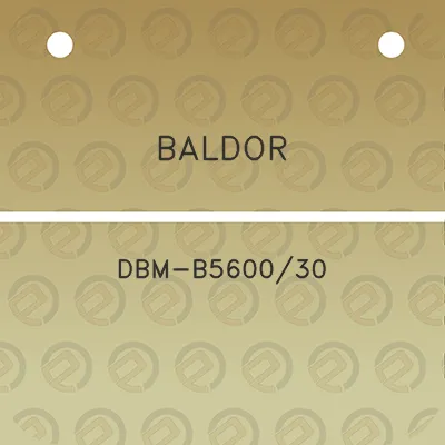 baldor-dbm-b560030