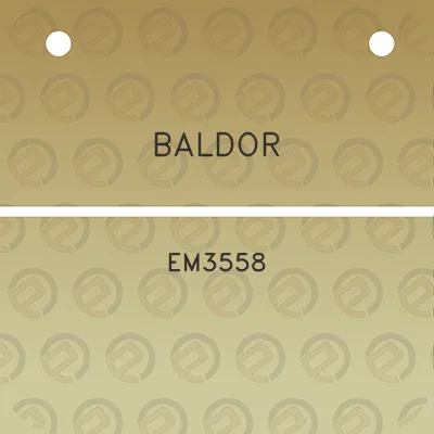 baldor-em3558