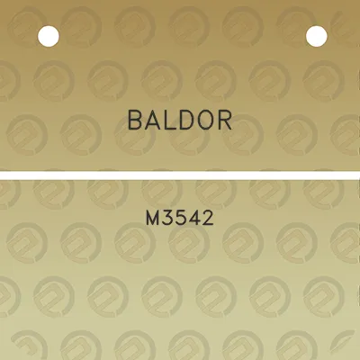 baldor-m3542