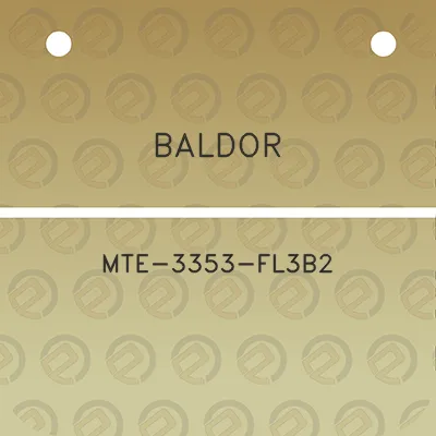 baldor-mte-3353-fl3b2