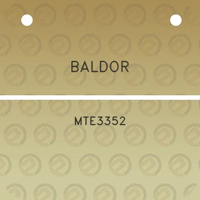 baldor-mte3352