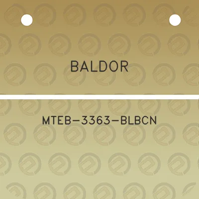 baldor-mteb-3363-blbcn