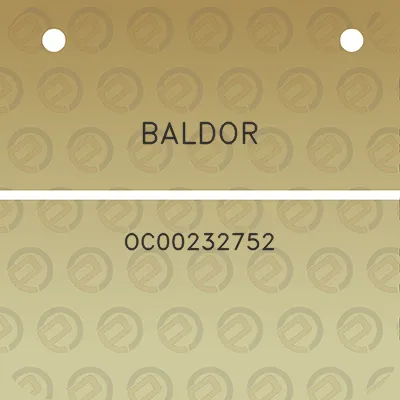 baldor-oc00232752