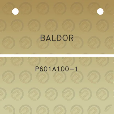 baldor-p601a100-1