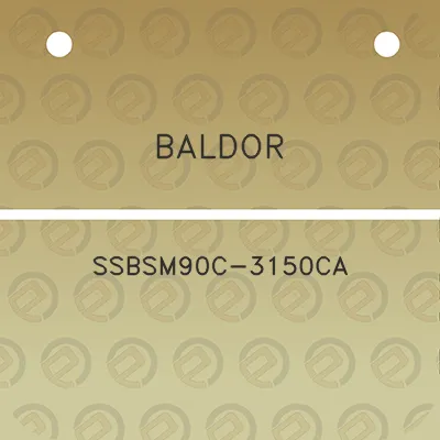 baldor-ssbsm90c-3150ca