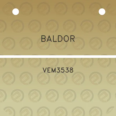 baldor-vem3538