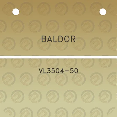 baldor-vl3504-50