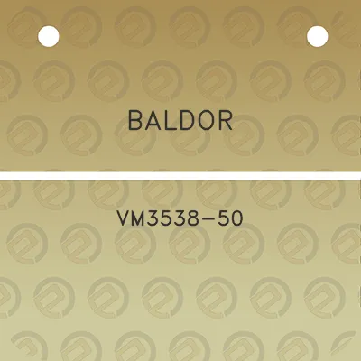 baldor-vm3538-50