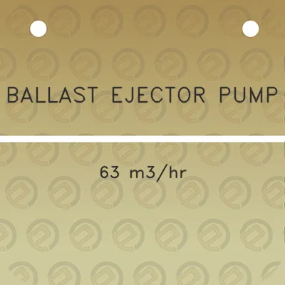 ballast-ejector-pump-63-m3hr