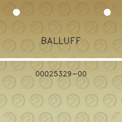 balluff-00025329-00