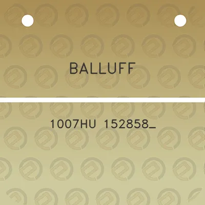 balluff-1007hu-152858