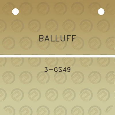 balluff-3-gs49