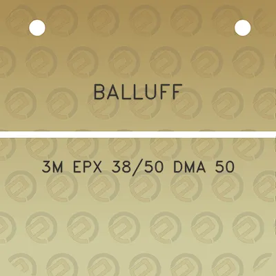 balluff-3m-epx-3850-dma-50