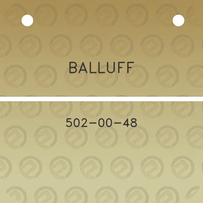 balluff-502-00-48