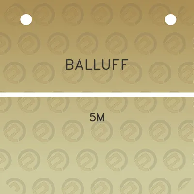 balluff-5m