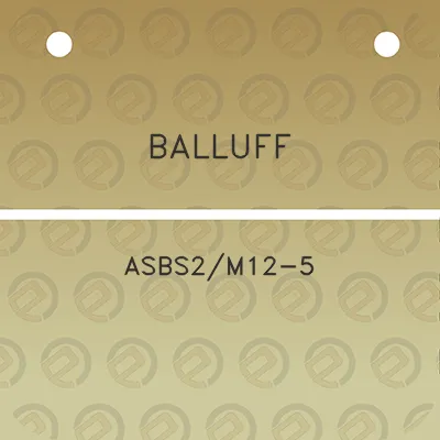 balluff-asbs2m12-5