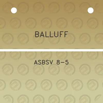 balluff-asbsv-8-5