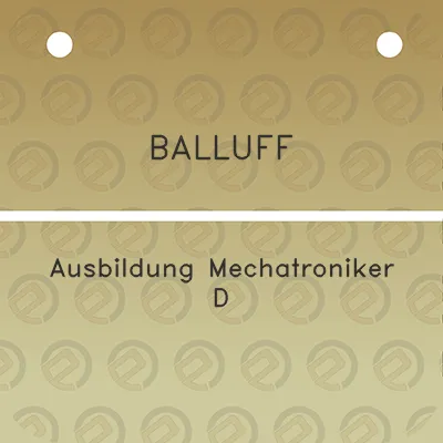 balluff-ausbildung-mechatroniker-d