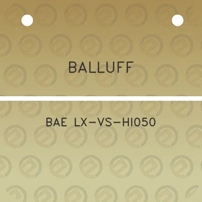 balluff-bae-lx-vs-hi050