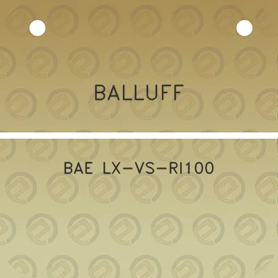 balluff-bae-lx-vs-ri100