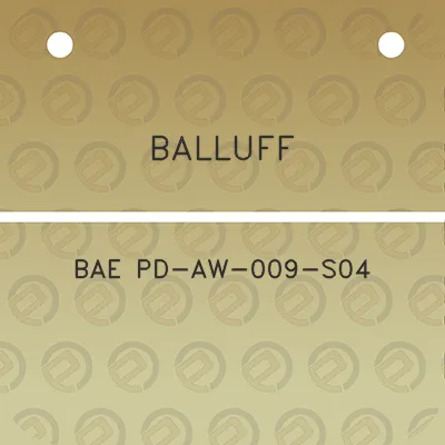 balluff-bae-pd-aw-009-s04