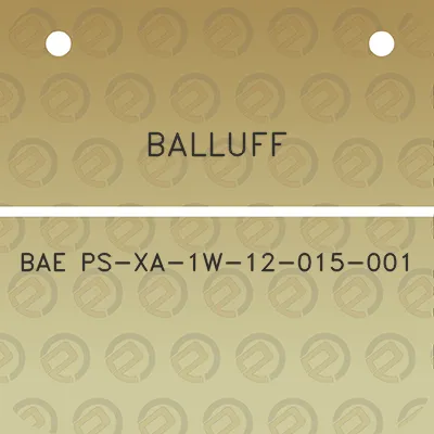 balluff-bae-ps-xa-1w-12-015-001