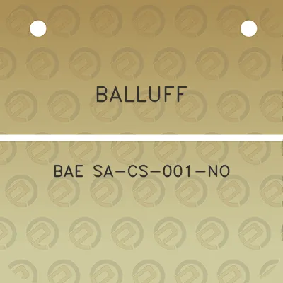 balluff-bae-sa-cs-001-no