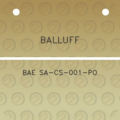 balluff-bae-sa-cs-001-po