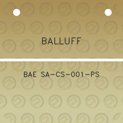 balluff-bae-sa-cs-001-ps