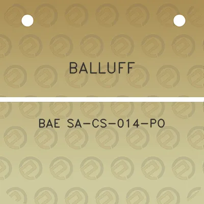 balluff-bae-sa-cs-014-po