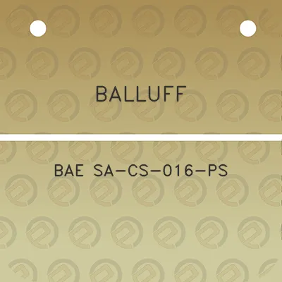 balluff-bae-sa-cs-016-ps