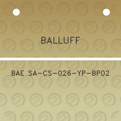 balluff-bae-sa-cs-026-yp-bp02