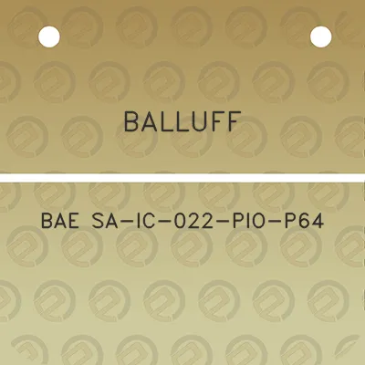 balluff-bae-sa-ic-022-pio-p64