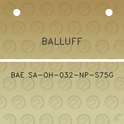 balluff-bae-sa-oh-032-np-s75g