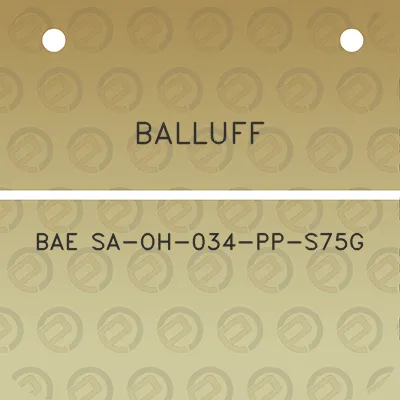 balluff-bae-sa-oh-034-pp-s75g