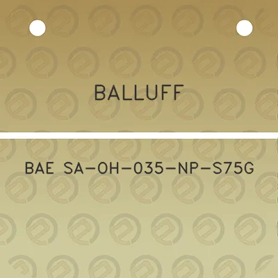 balluff-bae-sa-oh-035-np-s75g