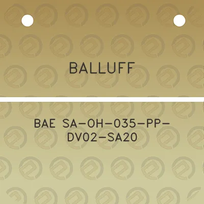 balluff-bae-sa-oh-035-pp-dv02-sa20